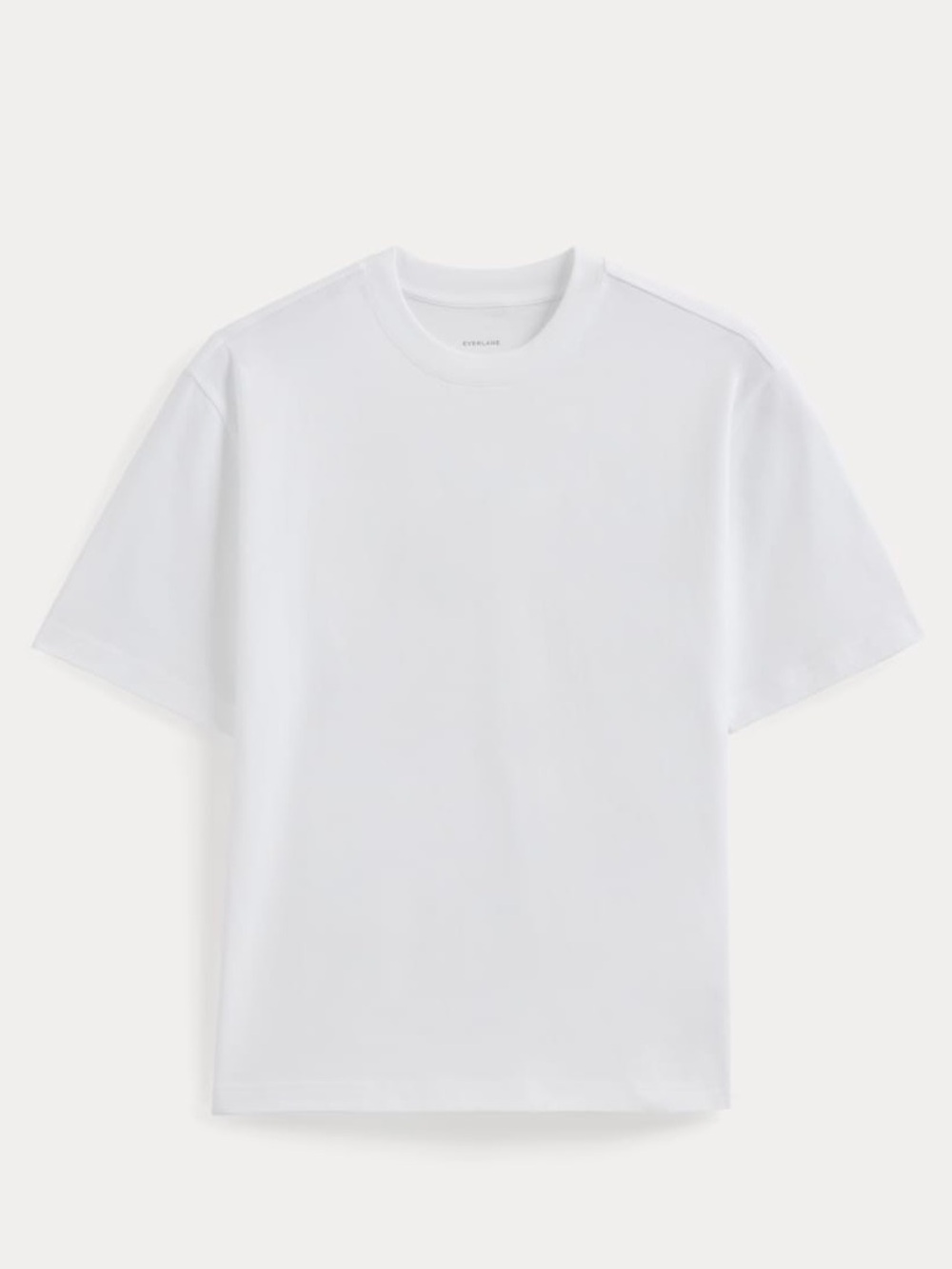 Everlane Boxy Organic Cotton White T Shirt Oversized Slouchy Size XXS